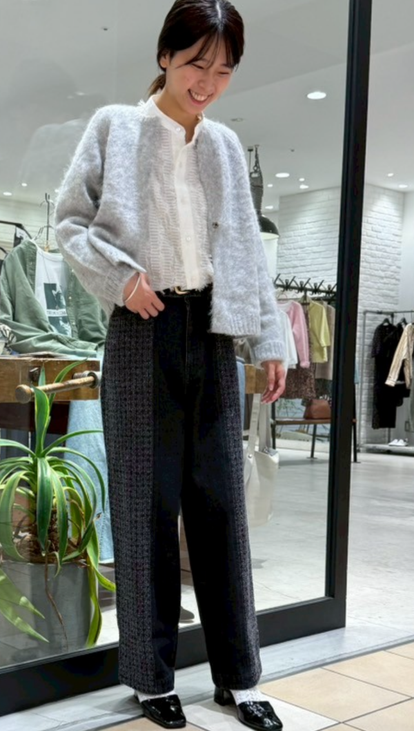 【NEW】JQドッキングデニム　コクーンワイドパンツ