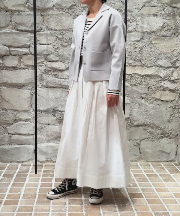 ミラノリブテーラードジャケット