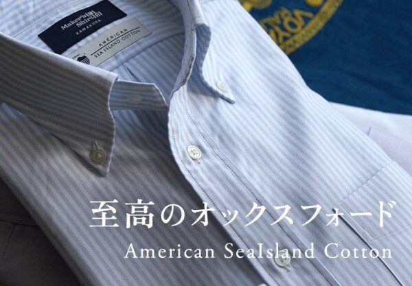 【新作】至高のオックスフォード　【アメリカン・シーアイランドコットン（米国産海島綿）】