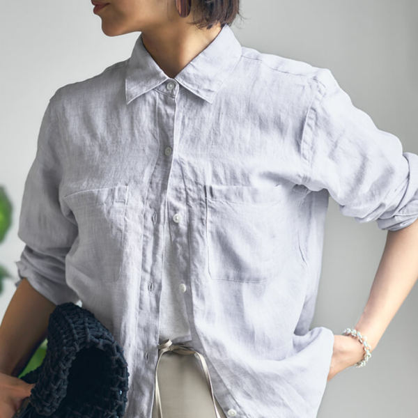 リネンシャツ新作入りました！