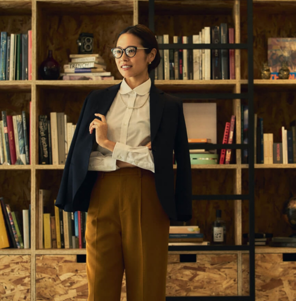 たまプラーザテラス店1番人気【ラウンドカラーシャツ】