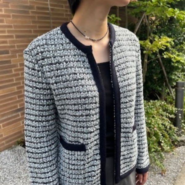 新先ニットジャケットのご紹介
