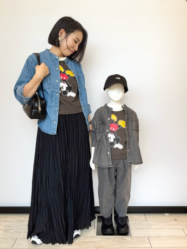 おしゃれでかわいい♡ミッキーTシャツ