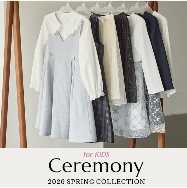 KIDS セレモニーアイテムお取り扱いスタート🌸