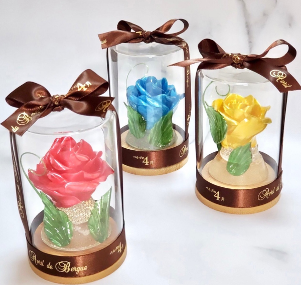 手作り飴細工 一輪の薔薇🌹💎