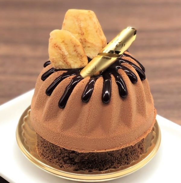 バナナとチョコレートの組み合わせ