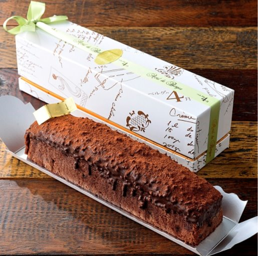 バレンタインに　生ケーク　ラムレーズンショコラ
