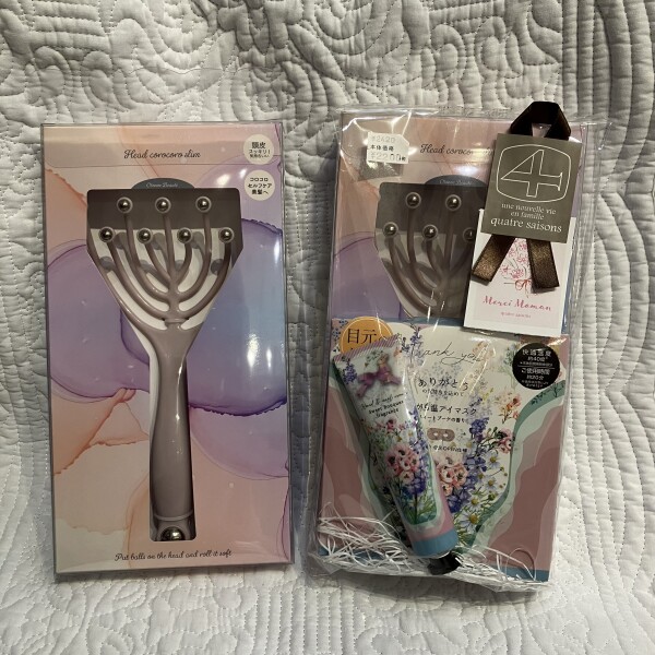 【ギフトにおすすめ】デイリーセルフケアグッズ入荷しています。