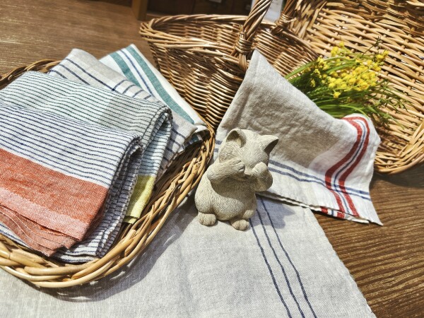 暮らしに寄り添うリネンクロス【Lino e Lina】