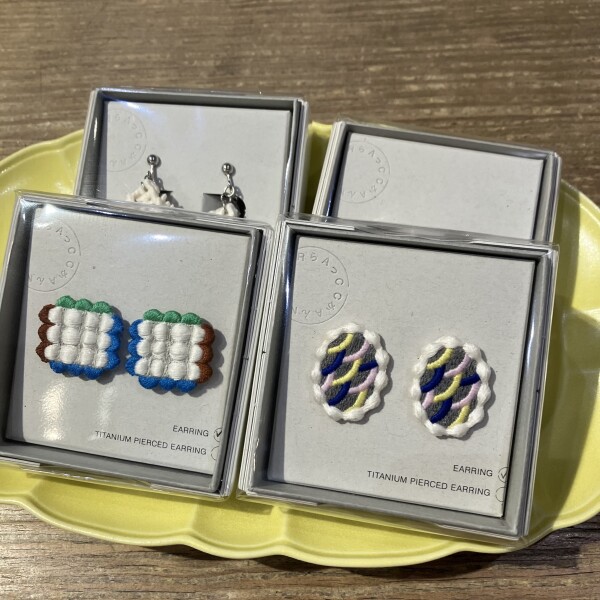 【期間限定】刺繍のアクセサリーRACCAN