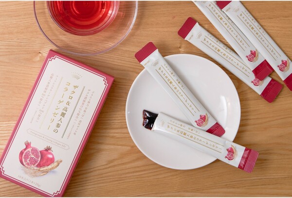 新商品が仲間入り！「ザクロ＆高麗人参のコラーゲンゼリー」