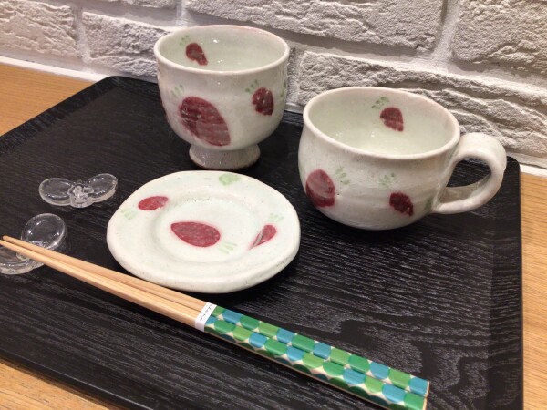 あたたかみのある果物柄☆