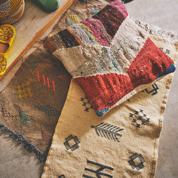 「旅するモロッコ バブーシュと雑貨」開催中！