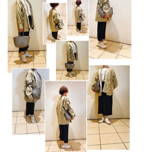 軽やかに羽織る、大人のミリタリージャケット