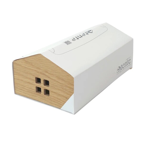 ナチュラルな風合いのティッシュケース