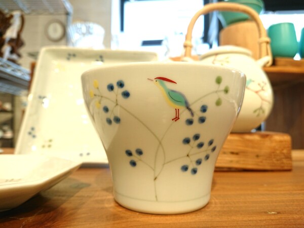 かわいらしい小鳥の和食器☆