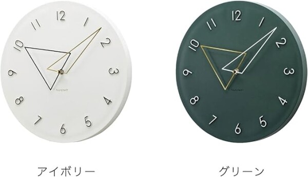 遊び心あふれるウォールクロック