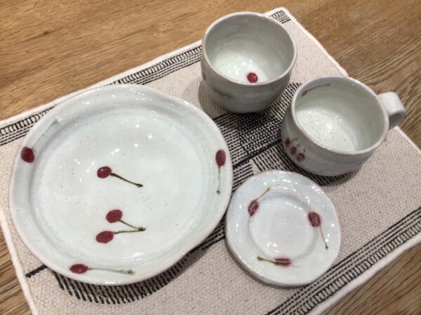 あたたかみのある果物柄☆