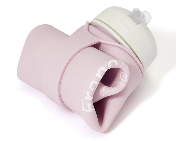 【New】コンパクトに持ち歩ける！折り畳みシリコンボトル🍼