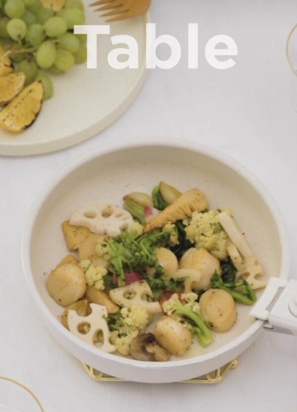【4月2日まで20％OFF】作ってそのまま食卓に出せる、鍋・フライパンセット🤍