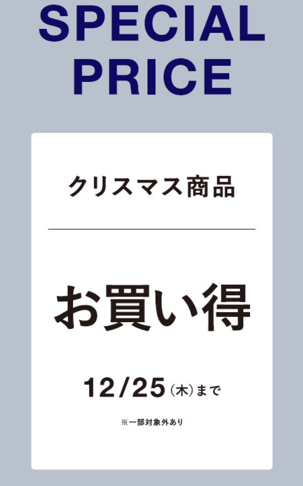 【20%OFF】クリスマス商品12月25日までスペシャルプライス🎄🎅✨