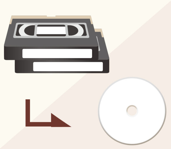 ビデオテープからのDVDダビングはキタムラたまプラーザテラス店へ！