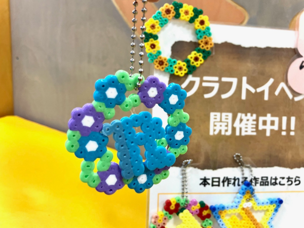 【キドキド入場者限定！】アイロンビーズを使ったモチーフストラップ作り