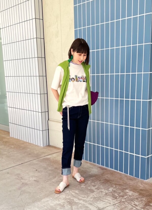 ユニクロスタッフコーデ💕