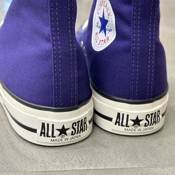 【CONVERSE】MADE IN JAPAN 新色です🗾💜
