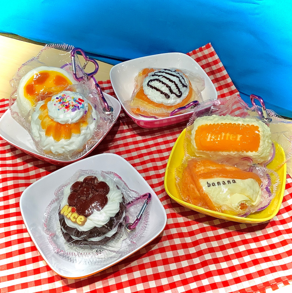 新入荷　スイーツみたいなスクイーズ✨