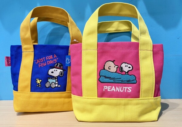 🥜スヌーピー　刺繍ミニトートバッグ🥜