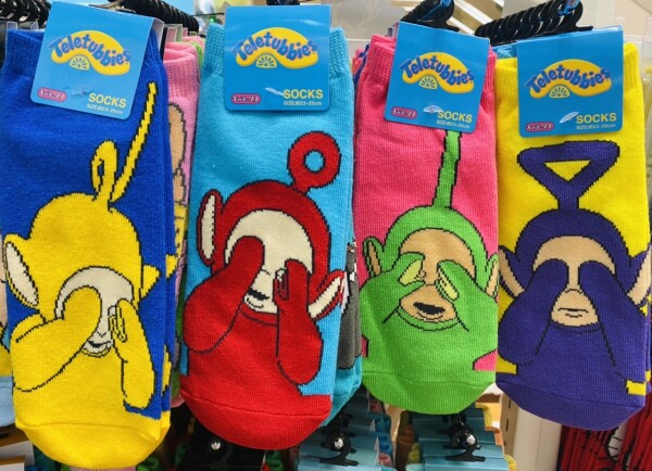 ▼▽テレタビーズ⚪︎⚫︎キャラックス🧦