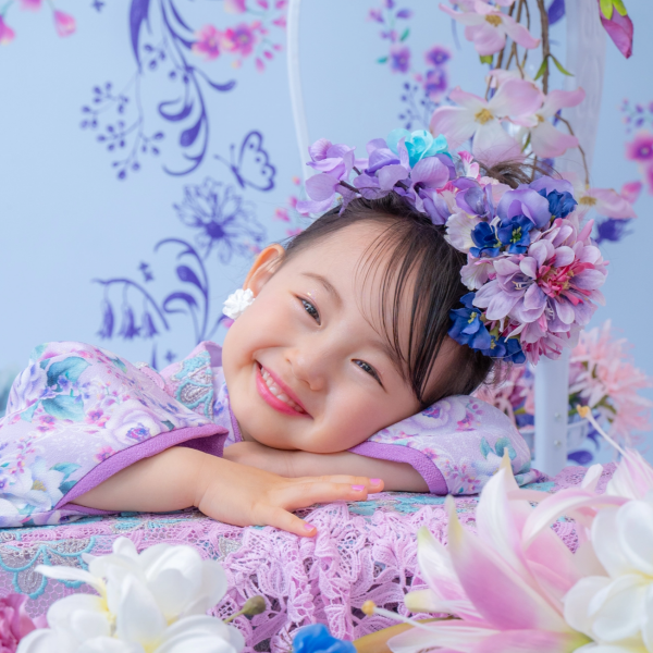 【LOVST Collection KIMONO】　ANNA SUI mini “Lilac Rhapsody”