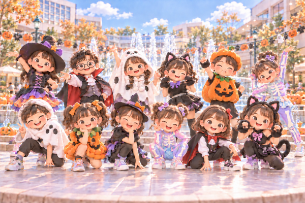 🎃明日15:30から！子どもたちがステージへ♪ たまプラハロウィン