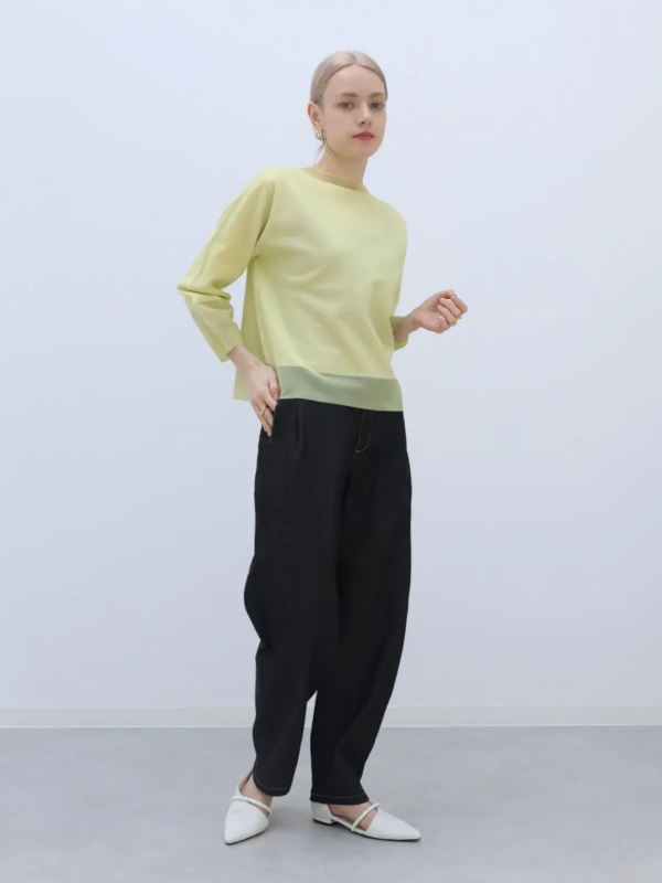 旬のシアー×ニット☘️