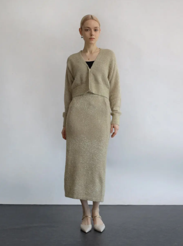 【NEW】これからのお出掛けにオススメ！ラメニットセットアップ✨