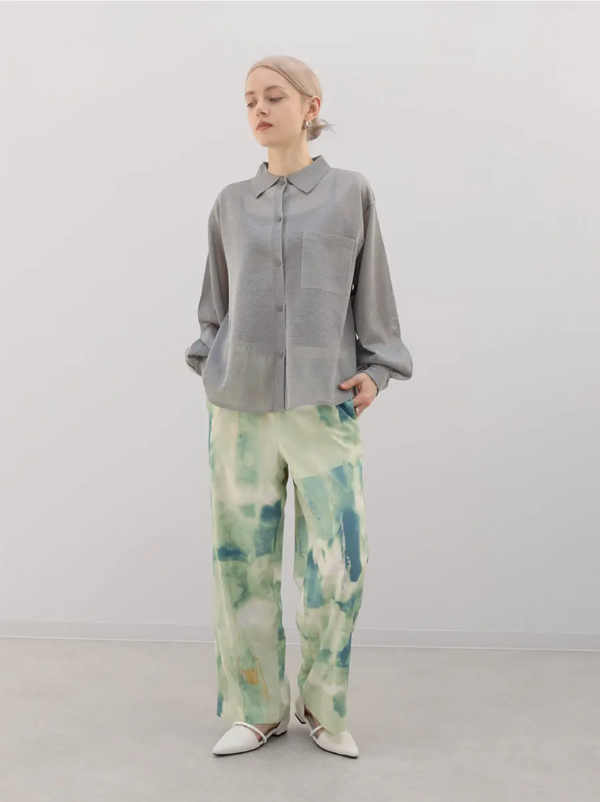 使い方色々！万能シアーシャツ✨