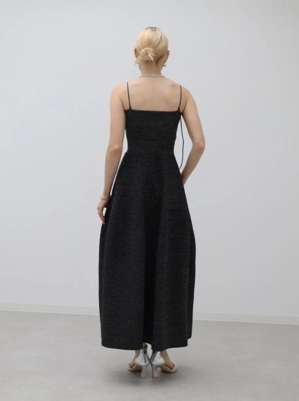 【大人気】ラメニットドレス