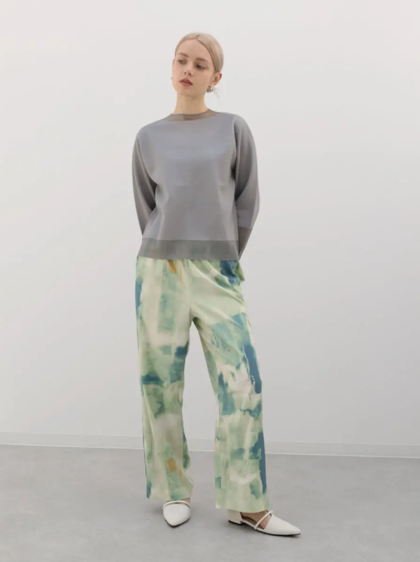 旬のシアー×ニット☘️