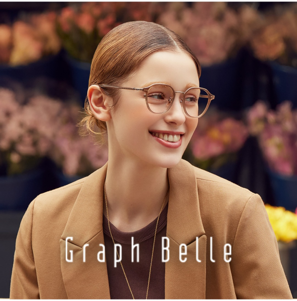 上品かわいいを叶える、Graph Belleの新作メガネで毎日を特別に♡