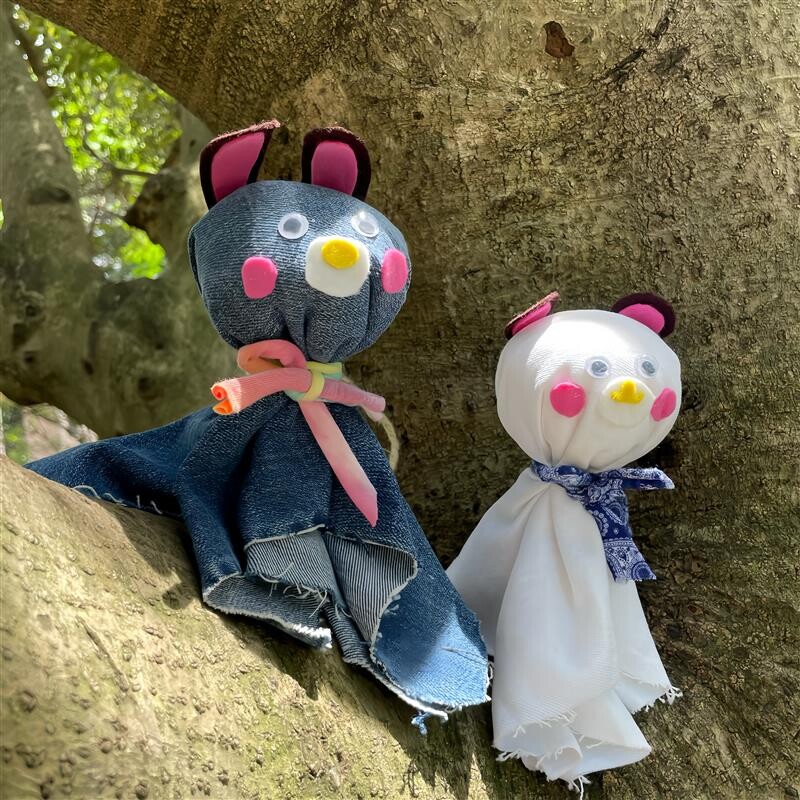【ギャップ/ギャップキッズ】リサイクルデニムを使って『てるてる坊主』を作ろう！