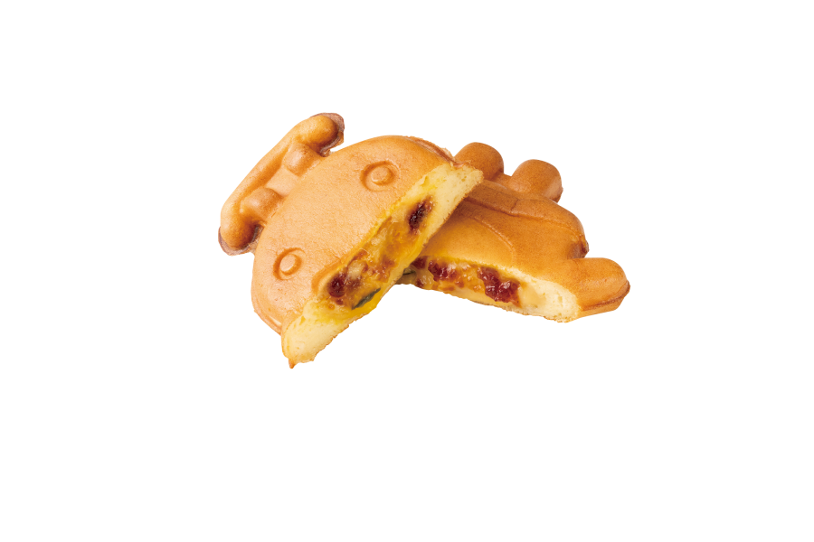 銀のあん たまプラハロウィンコラボ商品「のるるん焼 カラメルパンプキン味」販売