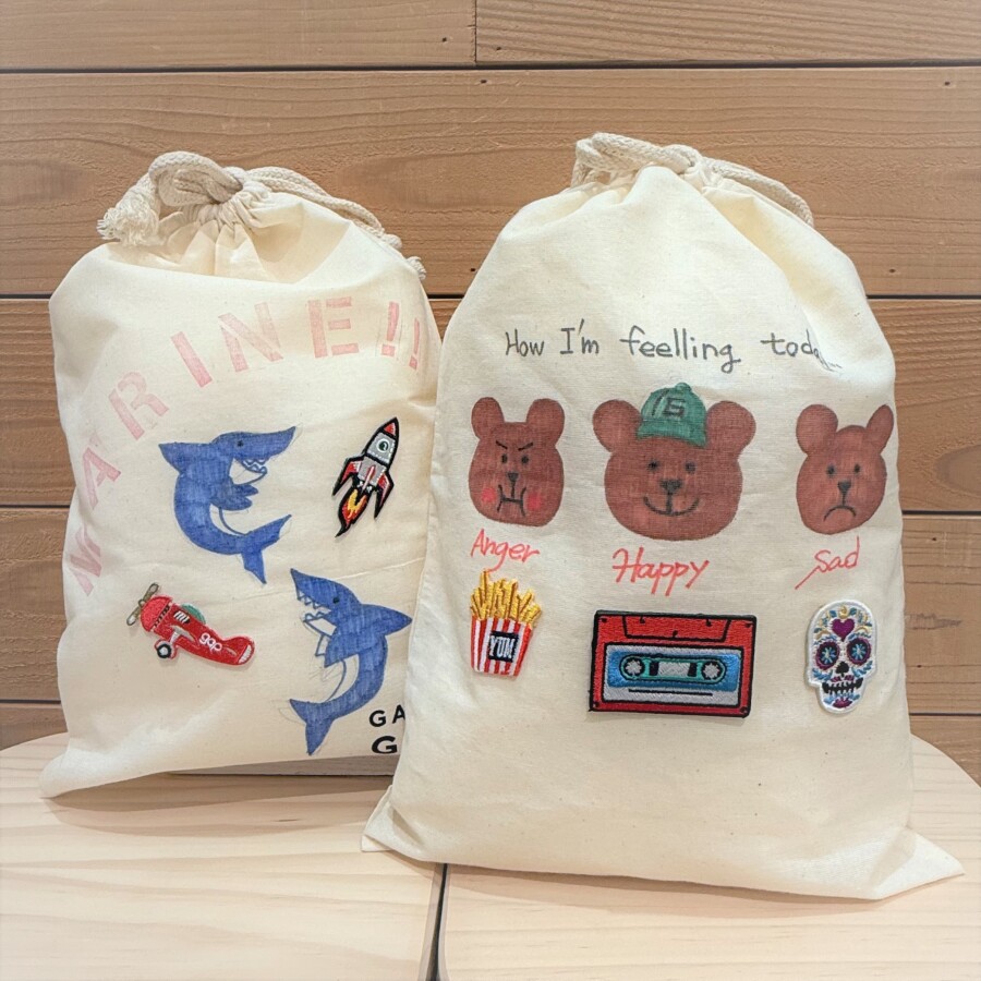 【ギャップ/ギャップキッズ】 ギフトポーチとして使えるオリジナルデザインポーチを作ろう！