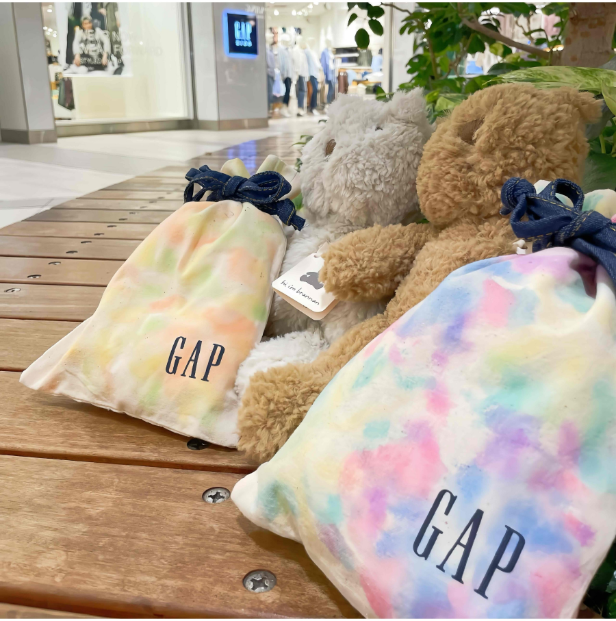 【ギャップ/ギャップキッズ】 Gapのコットンポーチを使ってタイダイ染めポーチを作ろう！