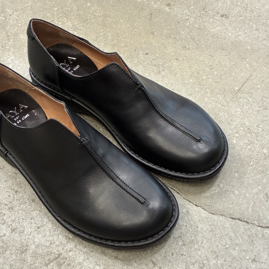 New!!プラット製法レザースリッポン