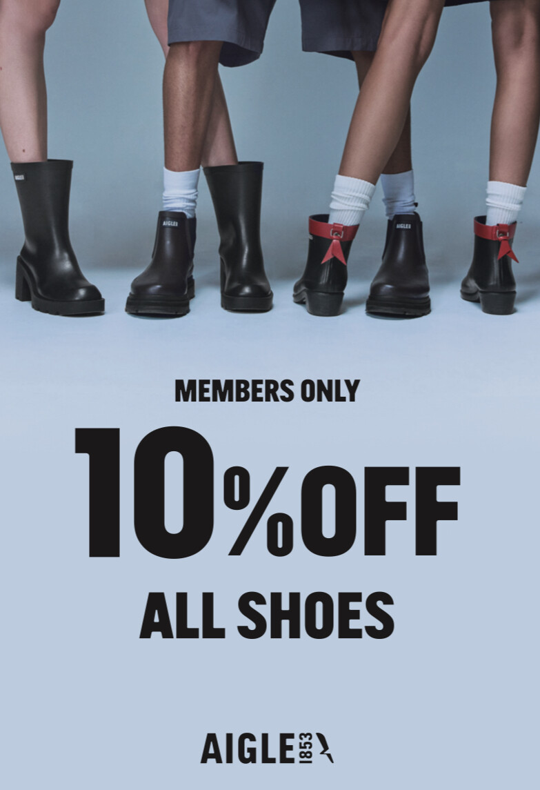  ALL SHOES 10%OFF