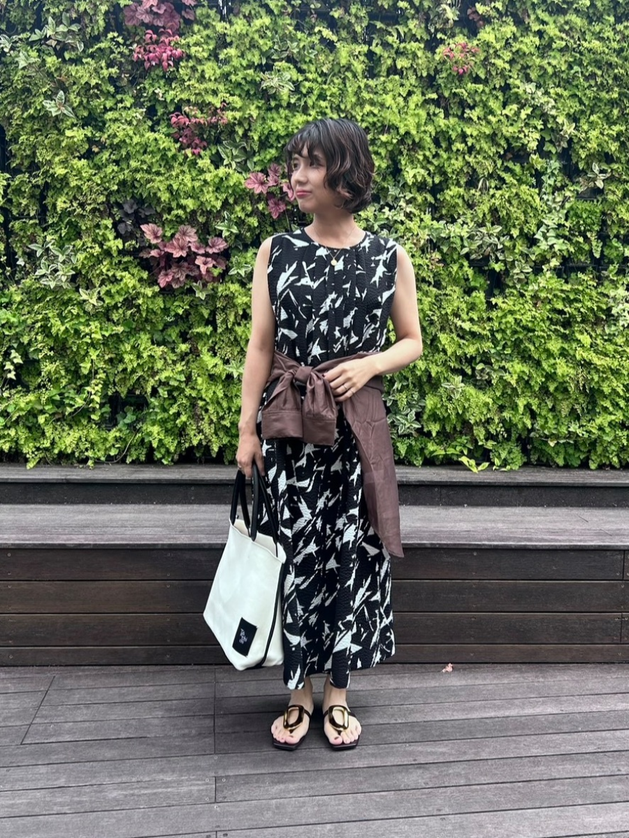 夏を楽しむワンピースコーデ🌿