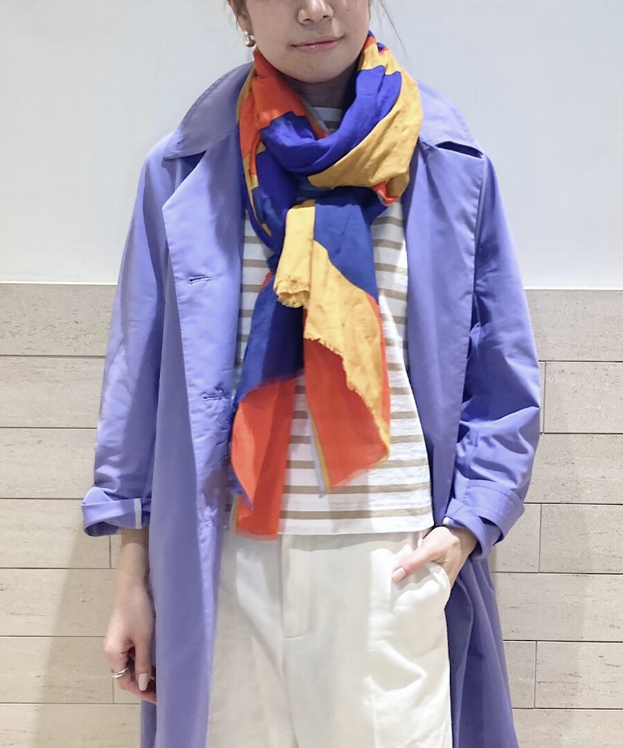 春服をおしゃれに♪mois mont スカーフ