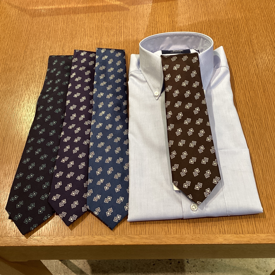 新作ネクタイのご紹介
