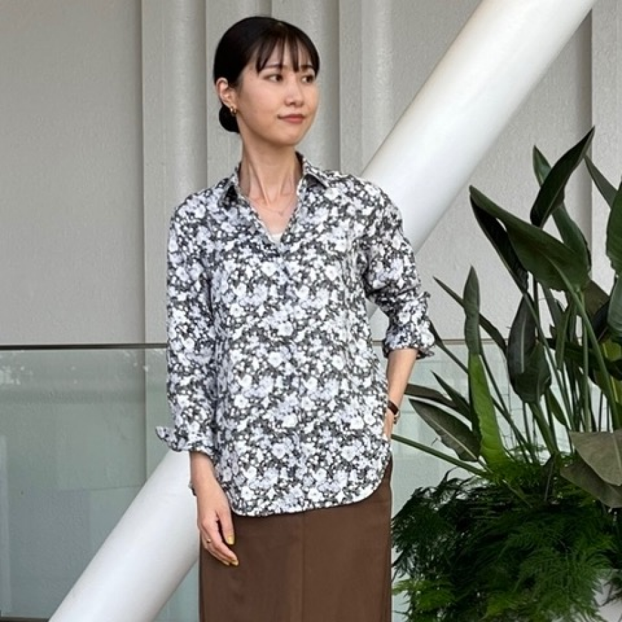 探すと少ない【7分袖ブラウス】
